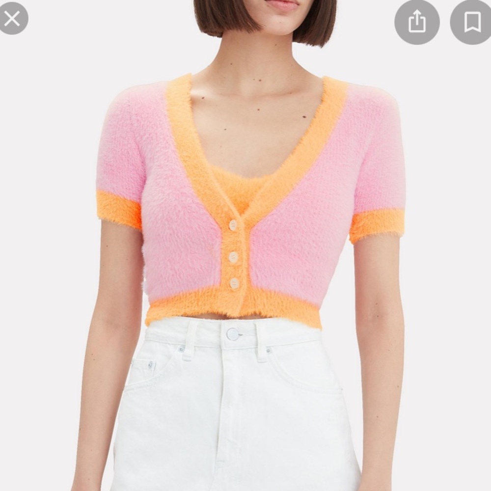 For Love and Lemons cropped cardi